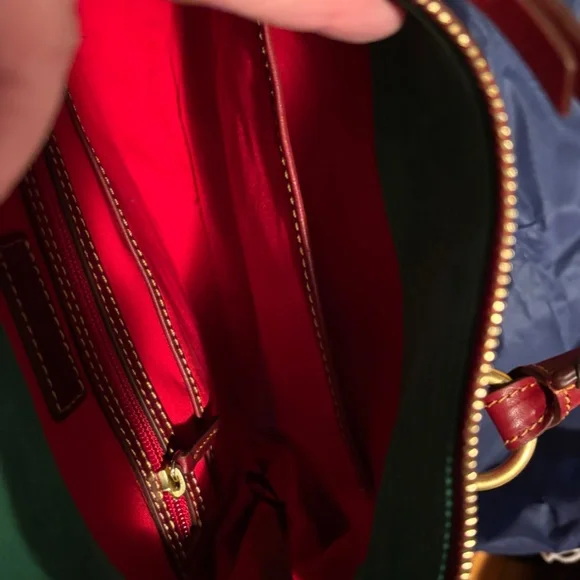 Dooney and Bourke Florentine Satchel Bordeaux - Picture 5 of 6